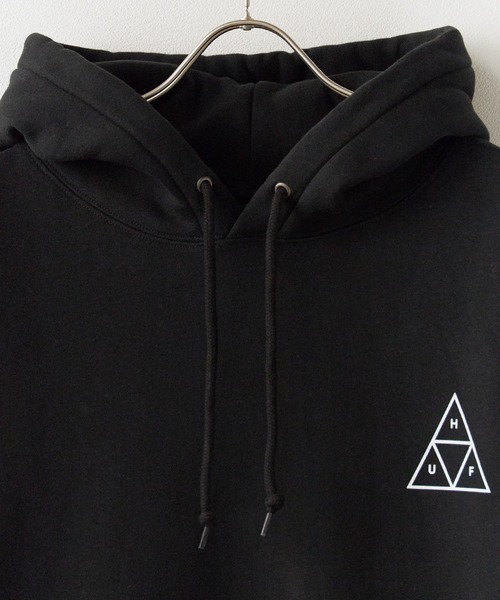 HUF（ハフ）の「HUF/ハフ HUF SET TT P/O HOODIE トリプルトライアングルロゴ フーディー パーカー（パーカー・メンズ・ブラック/ヘザーグレー・M/L/XL）」の12枚目の写真
