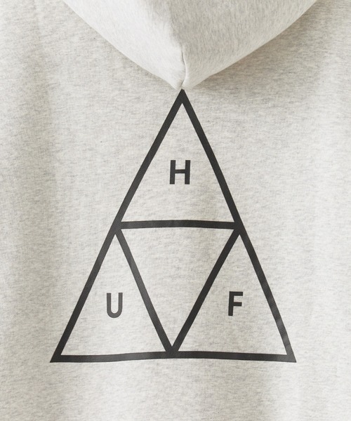 HUF（ハフ）の「HUF/ハフ HUF SET TT P/O HOODIE トリプルトライアングルロゴ フーディー パーカー（パーカー・メンズ・ブラック/ヘザーグレー・M/L/XL）」の22枚目の写真