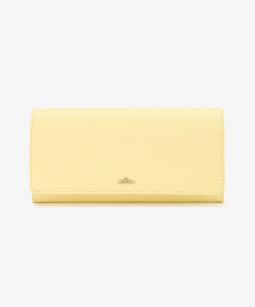 フラワーチャーム付き本革長財布/Afternoon Tea PREMIUM