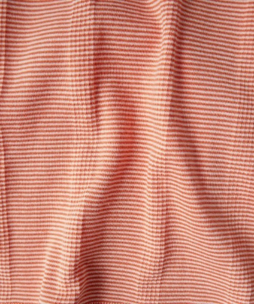 MILLER（ミラー）の「【VERY 8月号掲載】[MILLER/ミラー] 別注 配色 5分袖クルーネックTシャツ（Tシャツ/カットソー・レディース・アイボリー/ブラック/ブラウン/ブラック系/ネイビー/オレンジ・F）」の22枚目の写真