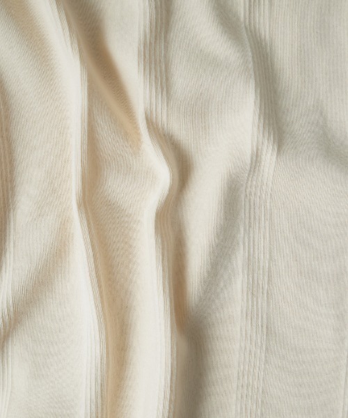 MILLER（ミラー）の「【VERY 8月号掲載】[MILLER/ミラー] 別注 配色 5分袖クルーネックTシャツ（Tシャツ/カットソー・レディース・アイボリー/ブラック/ブラウン/ブラック系/ネイビー/オレンジ・F）」の12枚目の写真