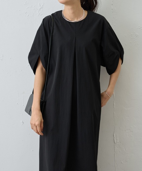 BEARDSLEY（ビアズリー）の「《LIVETART》袖ボンボリワンピース（ワンピース・レディース・ブラック・FREE）」の6枚目の写真