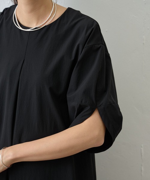 BEARDSLEY（ビアズリー）の「《LIVETART》袖ボンボリワンピース（ワンピース・レディース・ブラック・FREE）」の9枚目の写真