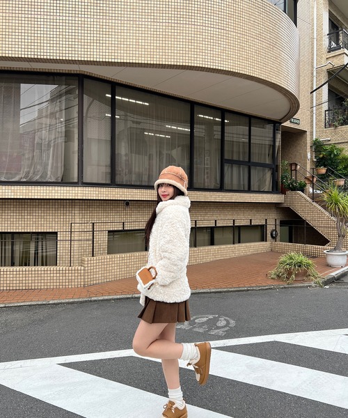 RiLi(リリ)の「ムートンスニーカー【RL】(スニーカー・レディース・ブラック/ブラウン・38/37)」の7枚目の写真