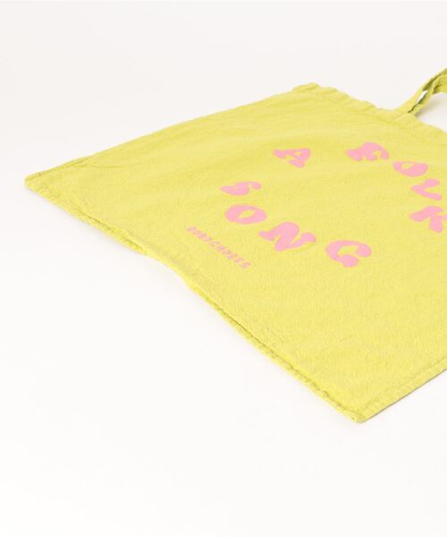 BOBO CHOSES（ボボショーズ）の「A Folk Song tote bag（トートバッグ・キッズ・ライトグリーン・ONE）」の3枚目の写真