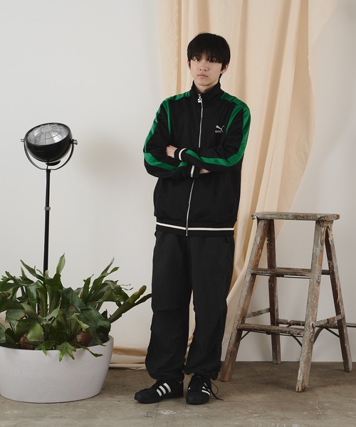 PUMA☆T7 FOR THE FANBASE セットアップ PUMA】T7 FOR THE FANBASE セットアップ ‐Black *送料込