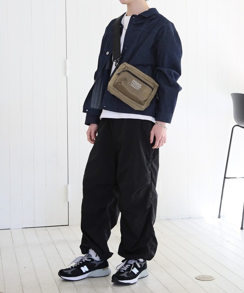 FREDRIK PACKERS(フレドリックパッカーズ)の「【FREDRIK PACKERS】ACCORD SHOULDER 【M】(ショルダーバッグ・メンズ・ブラック/ベージュ・FREE)」の4枚目の写真