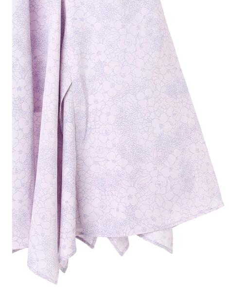 earth music&ecology（アースミュージックアンドエコロジー）の「ランダムイレヘムスカート（スカート・レディース・グレイッシュベージュ/アイボリー/パープル・M/S）」の18枚目の写真