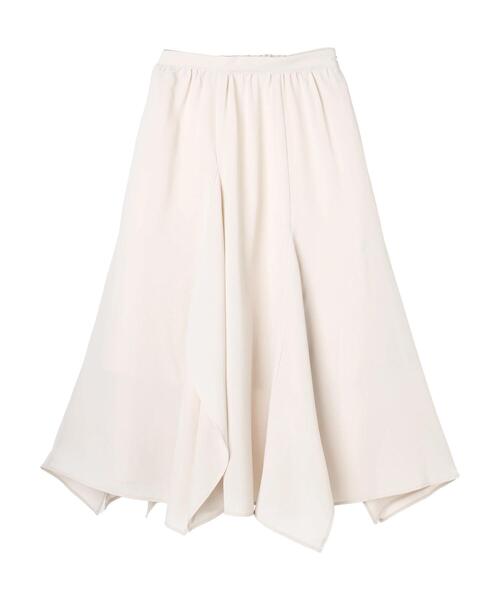 earth music&ecology（アースミュージックアンドエコロジー）の「ランダムイレヘムスカート（スカート・レディース・グレイッシュベージュ/アイボリー/パープル・M/S）」の22枚目の写真