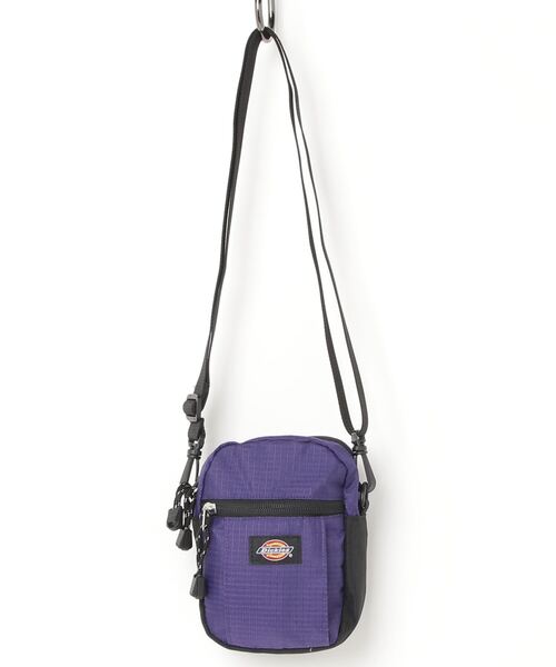 Dickies（ディッキーズ）の「【DICKIES】RIPSTOP MT QUICK SHOULDER（ショルダーバッグ・レディース・チャコールグレー/ブラック/パープル・FREE）」の3枚目の写真