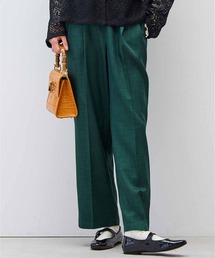 リブ イン コンフォート きれい見えだけどらくちん 麻見え素材のイージーパンツ