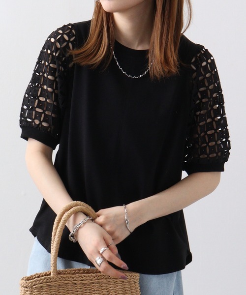 エグランティーヌ EGLANTINE ロゴカットソー （ブラック） 楽天市場】エグランティーヌ EGLANTINE 刺繍ロゴ長袖カットソー