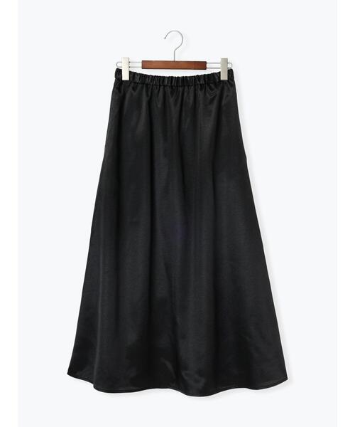 Te chichi TERRASSE（テチチテラス）の「サテンフレアスカート（スカート・レディース・ゴールド/ブラック/シルバー・F）」の14枚目の写真