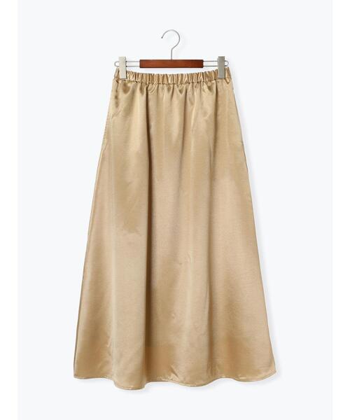 Te chichi TERRASSE（テチチテラス）の「サテンフレアスカート（スカート・レディース・ゴールド/ブラック/シルバー・F）」の15枚目の写真