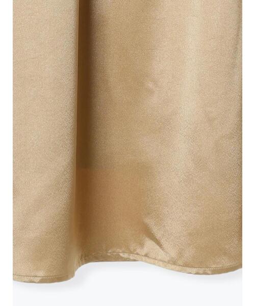 Te chichi TERRASSE（テチチテラス）の「サテンフレアスカート（スカート・レディース・ゴールド/ブラック/シルバー・F）」の19枚目の写真