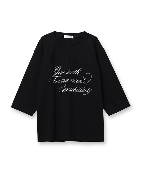 GALLEST（ギャレスト）の「◆フットボールTシャツ（Tシャツ/カットソー・レディース・ブラック/ホワイト・05/38）」の3枚目の写真