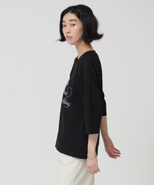 GALLEST（ギャレスト）の「◆フットボールTシャツ（Tシャツ/カットソー・レディース・ブラック/ホワイト・05/38）」の12枚目の写真