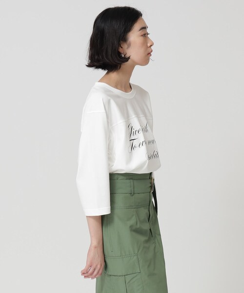 GALLEST（ギャレスト）の「◆フットボールTシャツ（Tシャツ/カットソー・レディース・ブラック/ホワイト・05/38）」の16枚目の写真