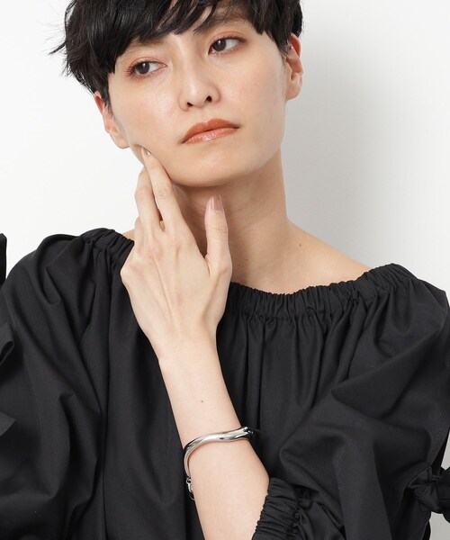 OPAQUE.CLIP(オペークドットクリップ)の「◆メタルバー×チェーンブレスレット(ブレスレット・レディース・シルバー/ゴールド・00)」の7枚目の写真