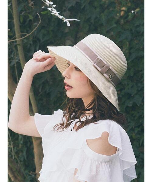 Maison de FLEUR（メゾンドフルール）の「オペラリボンハット（ハット・レディース・ブラック/ライトブラウン・FREE）」の21枚目の写真