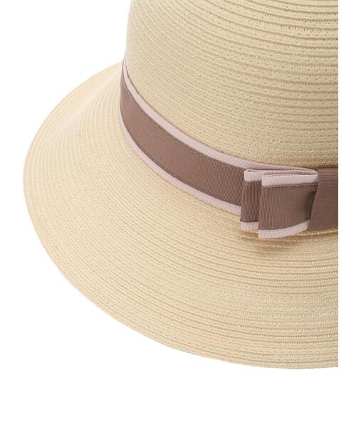 Maison de FLEUR（メゾンドフルール）の「オペラリボンハット（ハット・レディース・ブラック/ライトブラウン・FREE）」の3枚目の写真