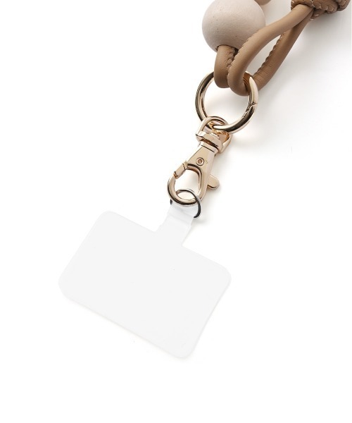 marjour(マージュール)の「WOOD BALL SHOULDER STRAP(スマホグッズ・レディース・ブラック/ベージュ・FREE)」の13枚目の写真