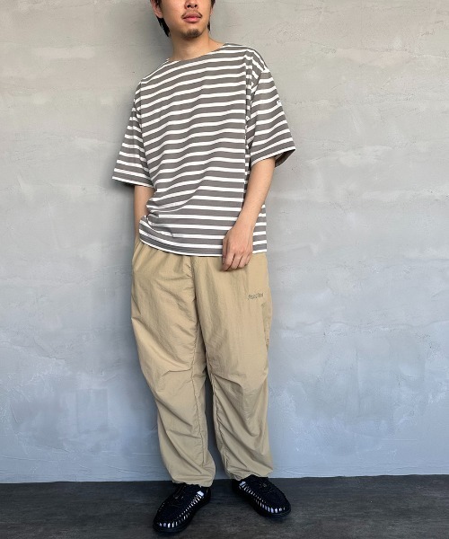 ORCIVAL（オーシバル）の「【WEB限定】[ORCIVAL/オーシバル] ボートネック ショートスリーブTシャツ（Tシャツ/カットソー・レディース・ブラック/グレイッシュベージュ/ブラック系その他/ホワイト/オレンジ・4/5）」の13枚目の写真