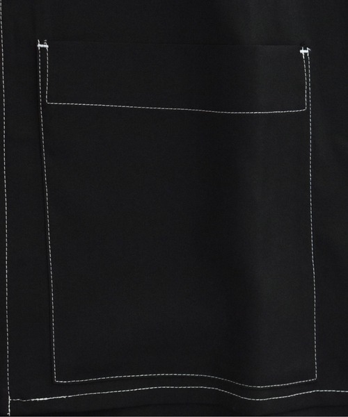 Starting Over(スターティングオーバー)の「oversize stitching vest/オーバーサイズ ステッチング ベスト(ベスト・メンズ・チャコールグレー/ブラック/カーキ・M/L/XL)」の10枚目の写真