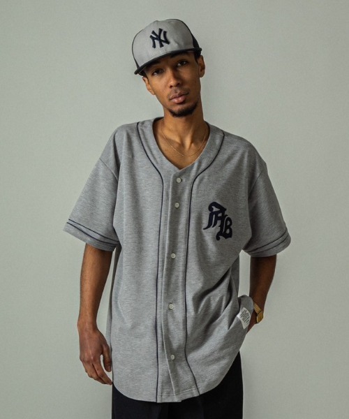 APPLEBUM(アップルバム)の「Baseball Shirt(Tシャツ/カットソー・メンズ・ホワイト/ヘザーグレー・X-LARGE/LARGE/MEDIUM)」の2枚目の写真
