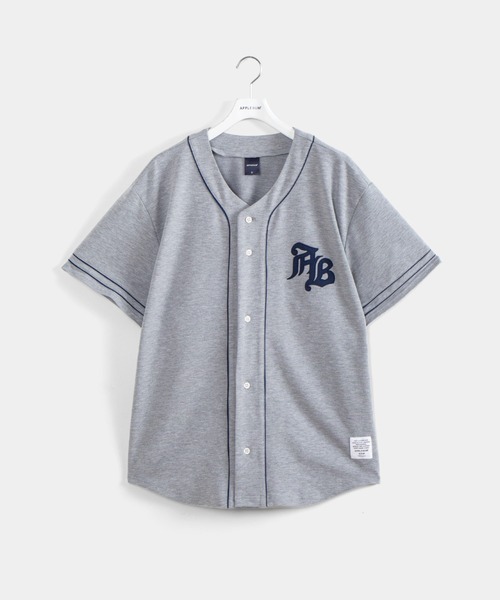 APPLEBUM(アップルバム)の「Baseball Shirt(Tシャツ/カットソー・メンズ・ホワイト/ヘザーグレー・X-LARGE/LARGE/MEDIUM)」の4枚目の写真