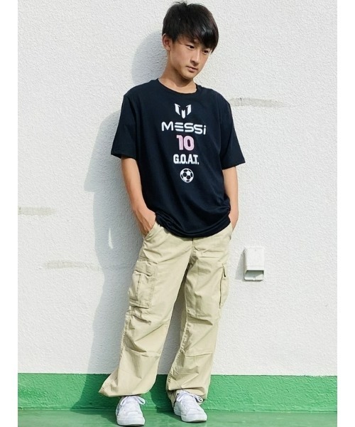 adidas x Messi メッシ バックプリント グラフィック Tシャツ セール】Messi メッシ グラフィックtシャツ (キッズ)（Tシャツ