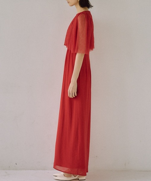 セール】2way puff tulle dress 【低身長向けサイズあり