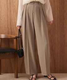 タックワイドパンツ