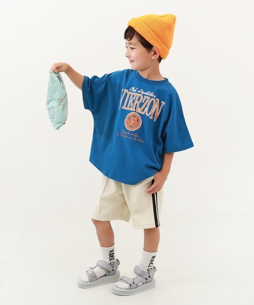 devirock（デビロック）の「サイドライン ハーフパンツ（その他パンツ・キッズ・ネイビー/ブラック/アイボリー・110cm/100cm/130cm/120cm/150cm/140cm/160cm）」の6枚目の写真