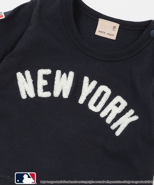 petit main（プティマイン）の「【MLB】切替カバーオール（ロンパース・キッズ・ネイビー/オフホワイト/レッド・70cm/80ｃｍ）」の12枚目の写真