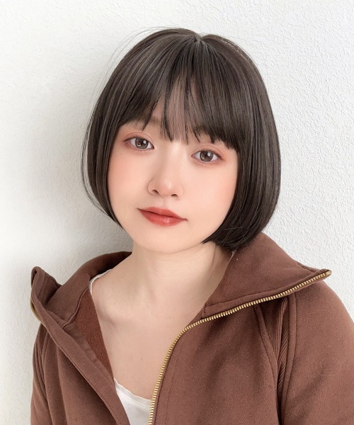 Brightlele(ブライトララ)の「「 プティカットボブ 」 ウィッグ ボブ ショート 自然 フルウィッグ ミニボブ ショートボブ(ウィッグ・レディース・その他8/その他5/その他3/その他2/その他1/その他6/その他9/その他7/その他4・フリー)」の10枚目の写真