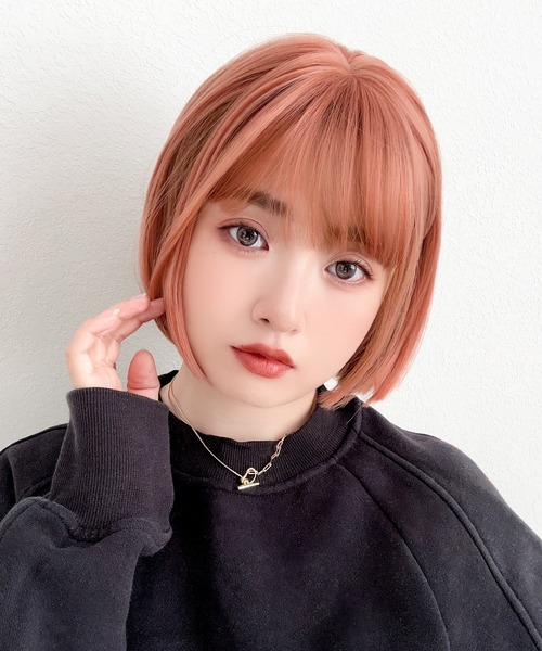 Brightlele(ブライトララ)の「「 プティカットボブ 」 ウィッグ ボブ ショート 自然 フルウィッグ ミニボブ ショートボブ(ウィッグ・レディース・その他8/その他5/その他3/その他2/その他1/その他6/その他9/その他7/その他4・フリー)」の19枚目の写真