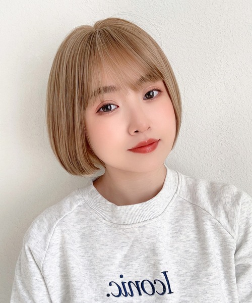 Brightlele(ブライトララ)の「「 プティカットボブ 」 ウィッグ ボブ ショート 自然 フルウィッグ ミニボブ ショートボブ(ウィッグ・レディース・その他8/その他5/その他3/その他2/その他1/その他6/その他9/その他7/その他4・フリー)」の21枚目の写真