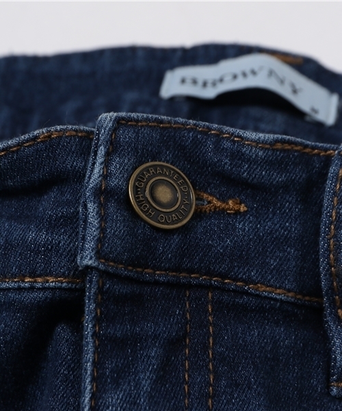 WEGO（ウィゴー）の「WEGO/フィラメントスキニーパンツ（デニムパンツ・レディース・ダークインディゴブルー/ブラック/インディゴブルー/ブルー系その他・SMALL/LARGE/MEDIUM）」の16枚目の写真