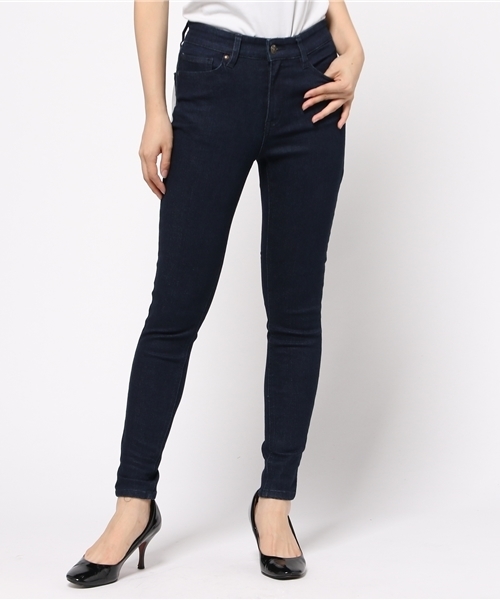 WEGO（ウィゴー）の「WEGO/フィラメントスキニーパンツ（デニムパンツ・レディース・ダークインディゴブルー/ブラック/インディゴブルー/ブルー系その他・SMALL/LARGE/MEDIUM）」の19枚目の写真