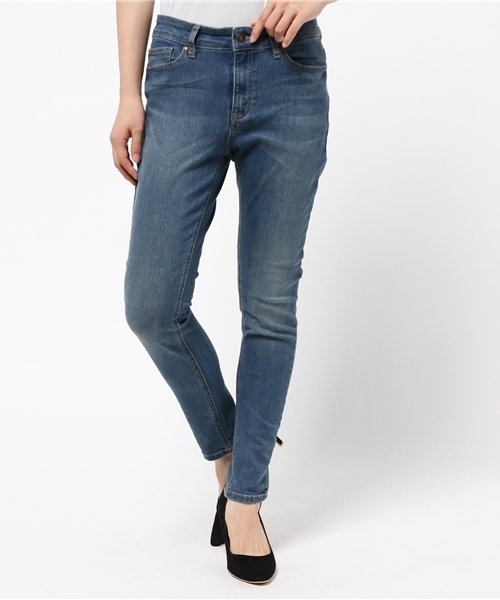 WEGO（ウィゴー）の「WEGO/フィラメントスキニーパンツ（デニムパンツ・レディース・ダークインディゴブルー/ブラック/インディゴブルー/ブルー系その他・SMALL/LARGE/MEDIUM）」の20枚目の写真