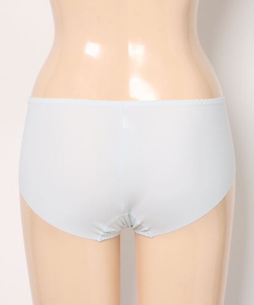 Triumph（トリンプ）の「恋するブラ613 ボーイズレングス TR613 PT（ショーツ・レディース・グリーン/ホワイト/ベージュ・L/M）」の10枚目の写真