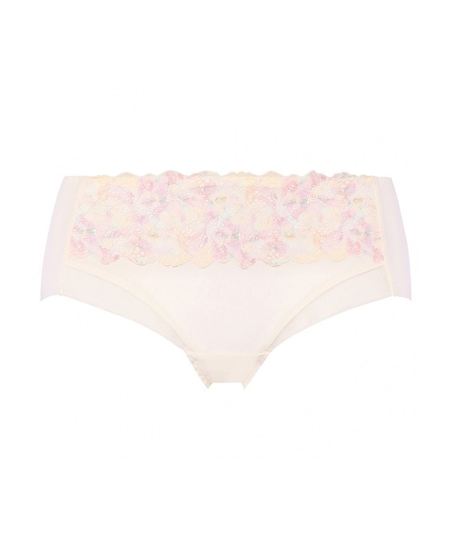 Triumph（トリンプ）の「恋するブラ613 ボーイズレングス TR613 PT（ショーツ・レディース・グリーン/ホワイト/ベージュ・L/M）」の11枚目の写真