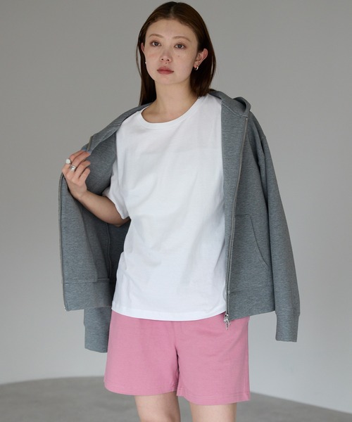 etre pret(エトレプレ)の「5.3オンスユーロTシャツ(Tシャツ/カットソー・レディース・ホワイト・X-SMALL/SMALL/MEDIUM/LARGE/X-LARGE/XX-LARGE)」の2枚目の写真