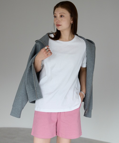 etre pret(エトレプレ)の「5.3オンスユーロTシャツ(Tシャツ/カットソー・レディース・ホワイト・X-SMALL/SMALL/MEDIUM/LARGE/X-LARGE/XX-LARGE)」の3枚目の写真