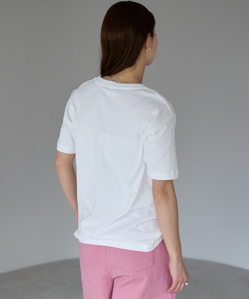 etre pret(エトレプレ)の「5.3オンスユーロTシャツ(Tシャツ/カットソー・レディース・ホワイト・X-SMALL/SMALL/MEDIUM/LARGE/X-LARGE/XX-LARGE)」の20枚目の写真