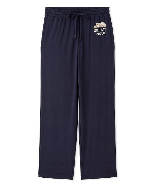 gelato pique（ジェラートピケ）の「【HOMME】ドッグ柄ワンポイント