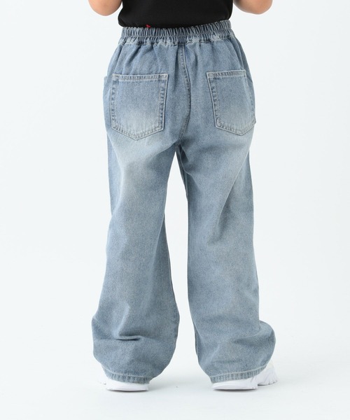 10C REPIPI（ジューシーレピピ）の「【10C REPIPI】ワイドホックデニムパンツ（デニムパンツ・キッズ・ブルー系その他/ブラック/ライトブルー・110cm/120cm/130cm）」の20枚目の写真