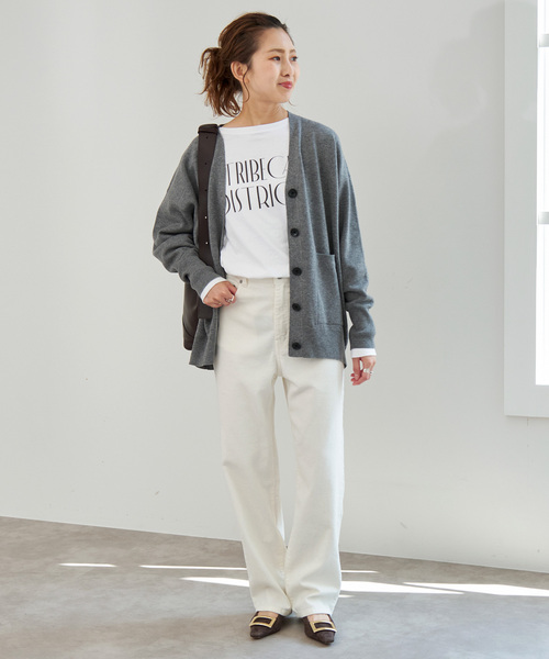 シルケット天竺ロゴロンTEE2（Tシャツ/カットソー）｜Spick