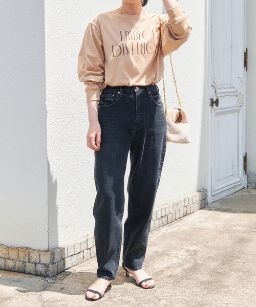 追加》シルケット天竺ロゴロンTEE2（Tシャツ／カットソー